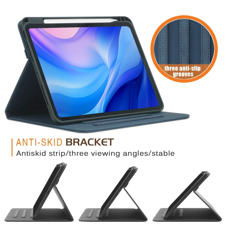 For iPad Pro 11 2025 / 2024 Front Stand Smart TPU Leather Tablet Case