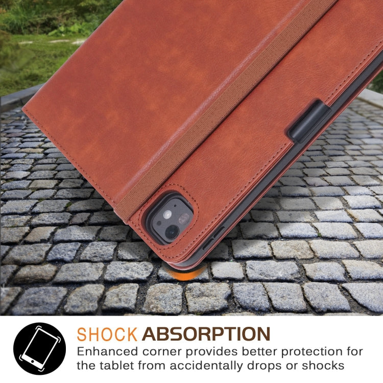 For iPad Pro 11 2025 / 2024 Front Stand Smart TPU Leather Tablet Case