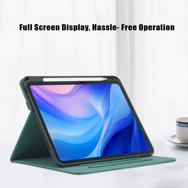 For iPad Pro 11 2025 / 2024 Front Stand Smart TPU Leather Tablet Case