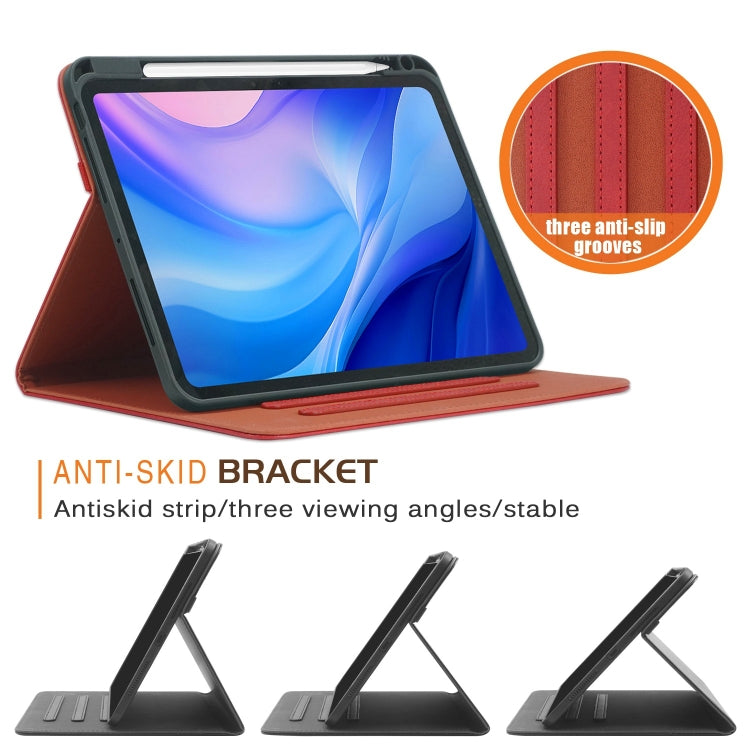 For iPad Pro 11 2025 / 2024 Front Stand Smart TPU Leather Tablet Case