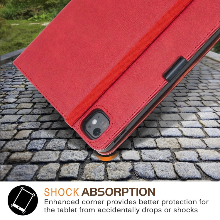 For iPad Pro 11 2025 / 2024 Front Stand Smart TPU Leather Tablet Case