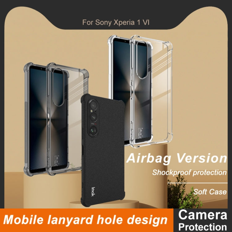 For Sony Xperia 1 VI imak Shockproof Airbag TPU Phone Case