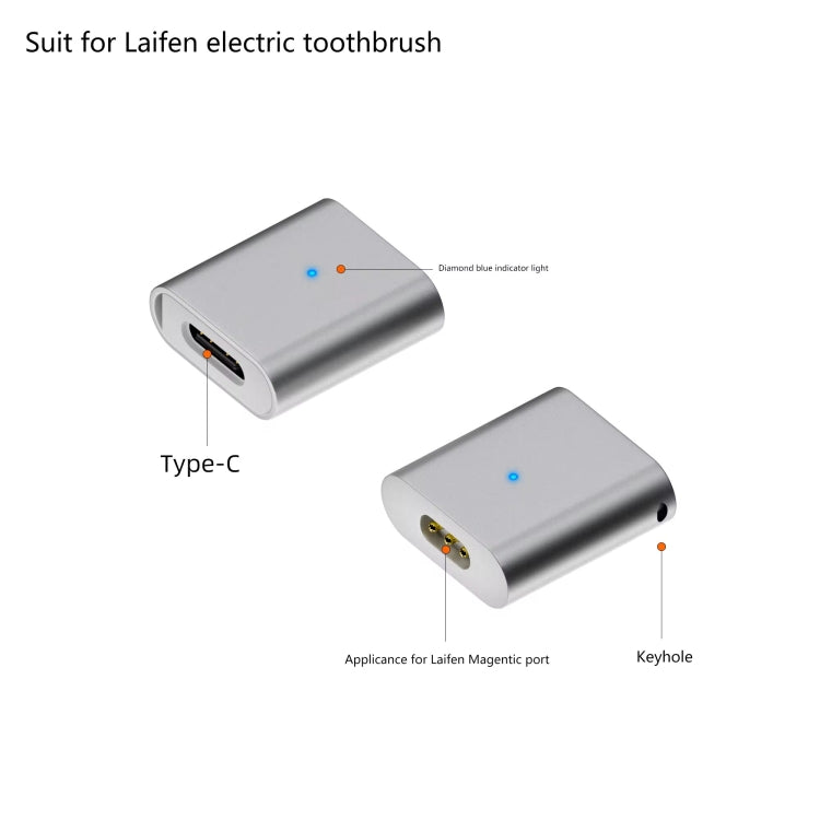 For Laifen Electric Toothbrush Magnetic Charging Adapter