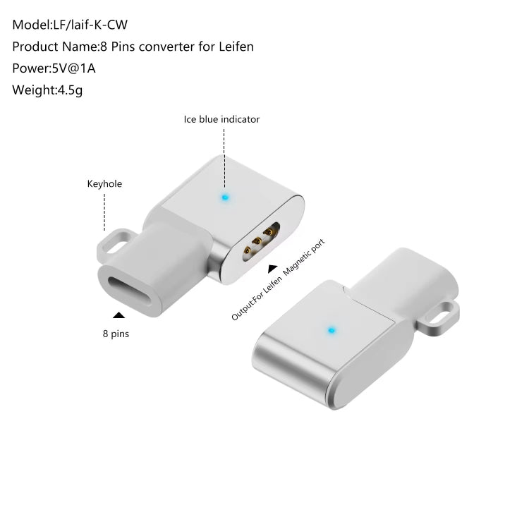 For Laifen Electric Toothbrush Magnetic Charging Adapter