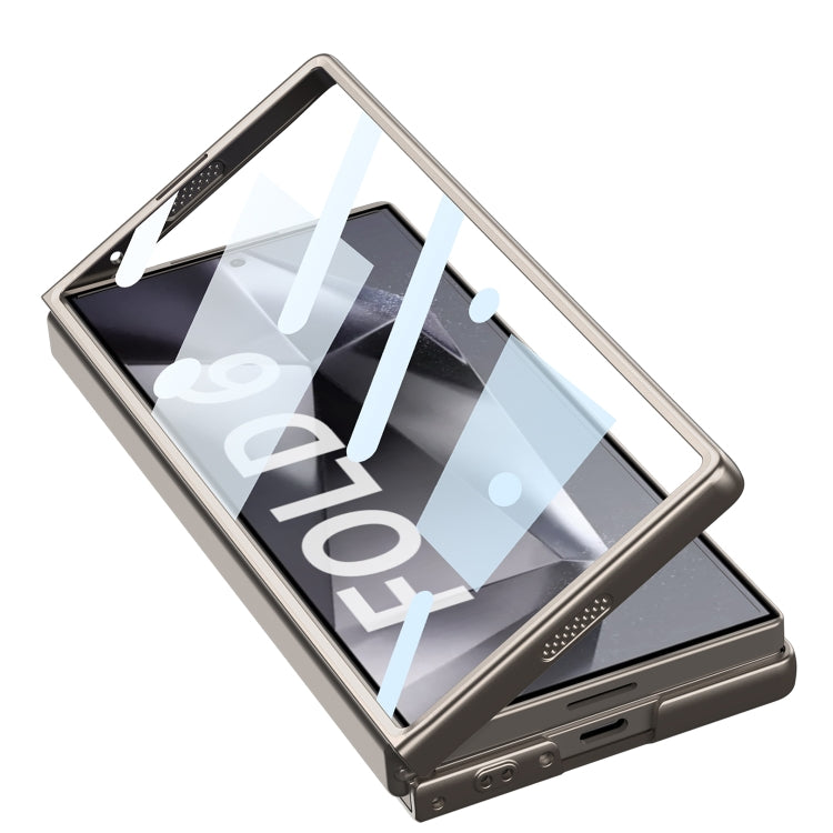For Samsung Galaxy Z Fold6 GKK Integrated Ultra-thin Sliding Window Phone Case