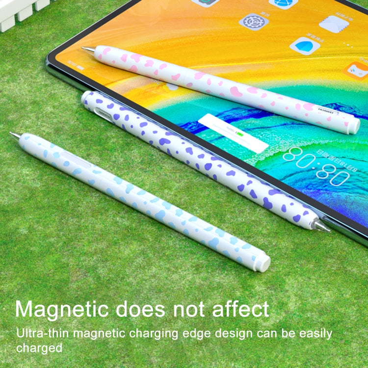 For Huawei M-Pencil 1 / 2 / 3 Cow Pattern Stylus Silicone Protective Cover