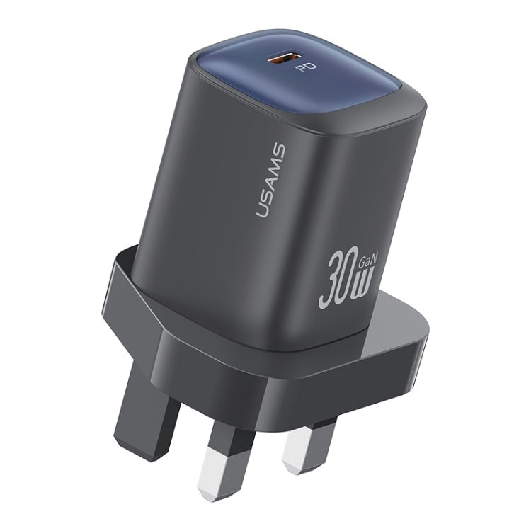 USAMS CC253 30W USB-C / Type-C GaN Fast Charger, UK Plug