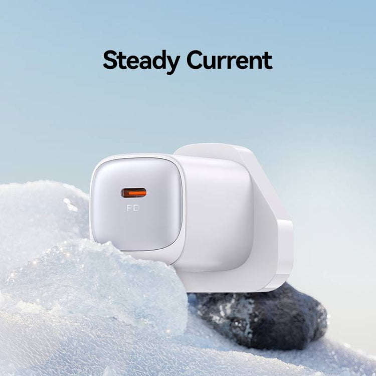 USAMS CC253 30W USB-C / Type-C GaN Fast Charger, UK Plug