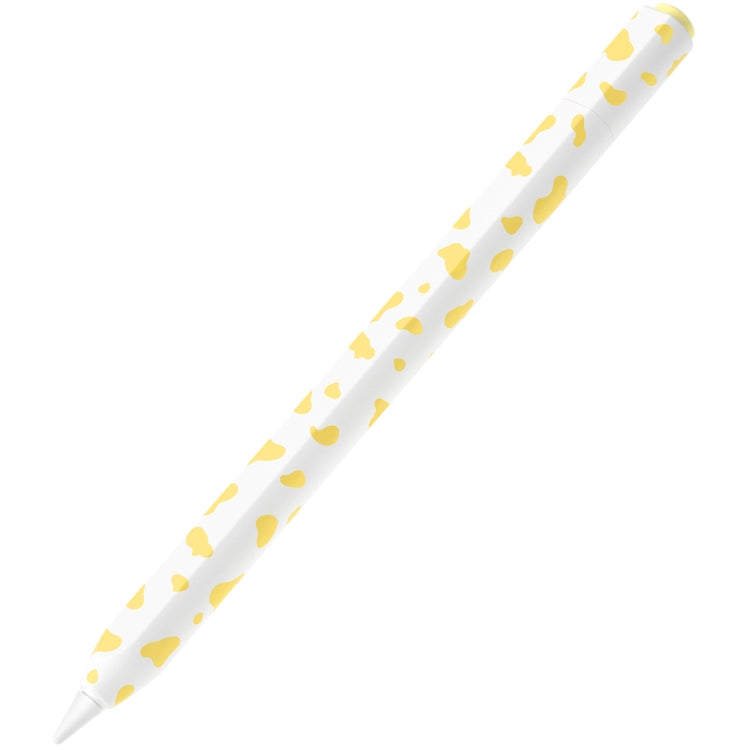 For Apple Pencil USB-C Cow Pattern Stylus Silicone Protective Cover