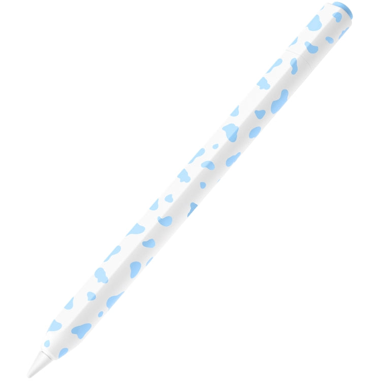 For Apple Pencil USB-C Cow Pattern Stylus Silicone Protective Cover
