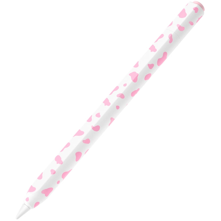 For Apple Pencil USB-C Cow Pattern Stylus Silicone Protective Cover