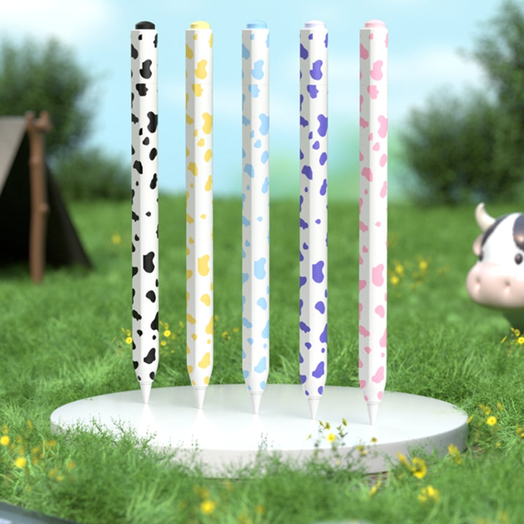 For Apple Pencil 1 Cow Pattern Stylus Silicone Protective Cover