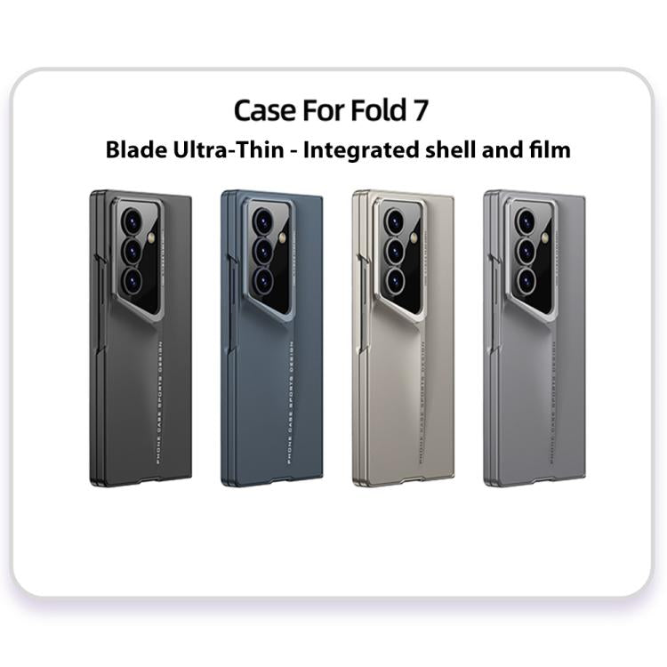 For Samsung Galaxy Z Fold7 5G GKK Integrated Blade Ultra-thin Full Coverage Phone Case