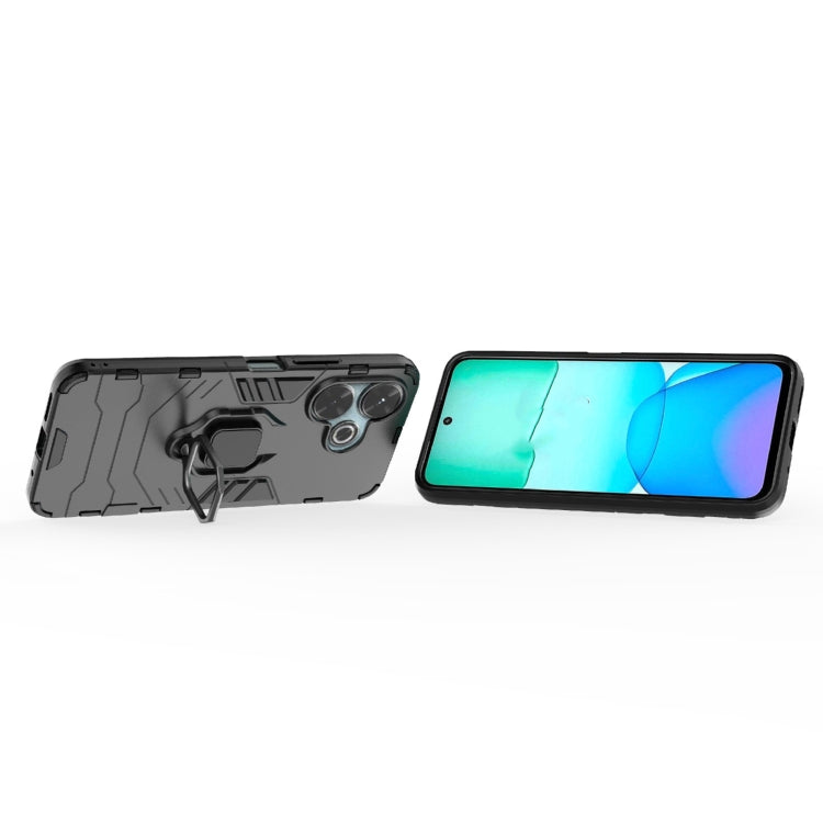 For Xiaomi Redmi 13 4G / Note 13R Magnetic Ring Holder PC + TPU Phone Case
