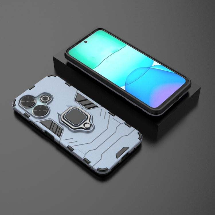 For Xiaomi Redmi 13 4G / Note 13R Magnetic Ring Holder PC + TPU Phone Case