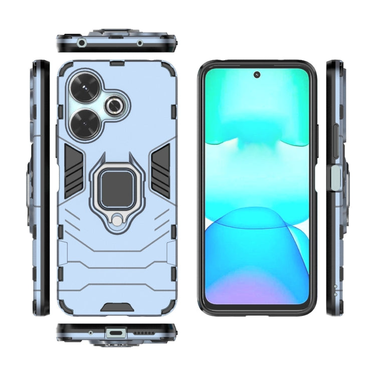 For Xiaomi Redmi 13 4G / Note 13R Magnetic Ring Holder PC + TPU Phone Case