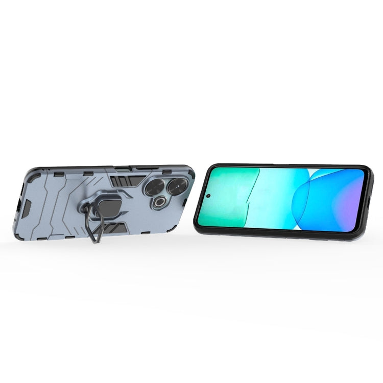 For Xiaomi Redmi 13 4G / Note 13R Magnetic Ring Holder PC + TPU Phone Case
