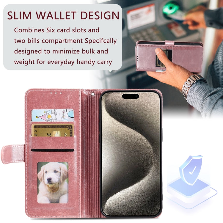 For Xiaomi Redmi 13 4G Simple 6-Card Wallet Leather Phone Case