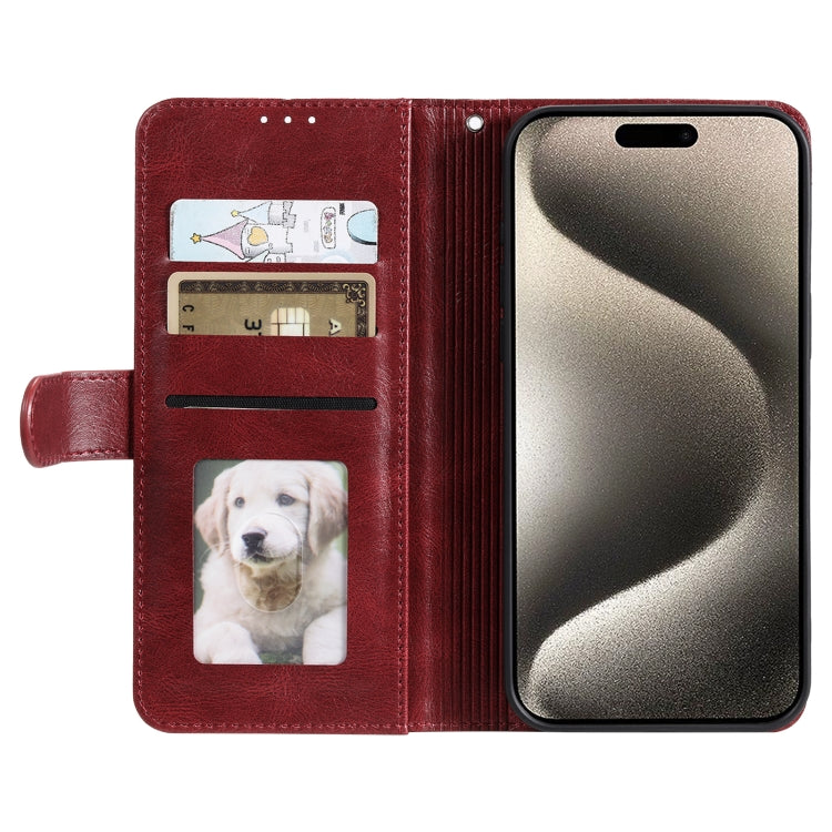 For Xiaomi Redmi 13 4G Simple 6-Card Wallet Leather Phone Case