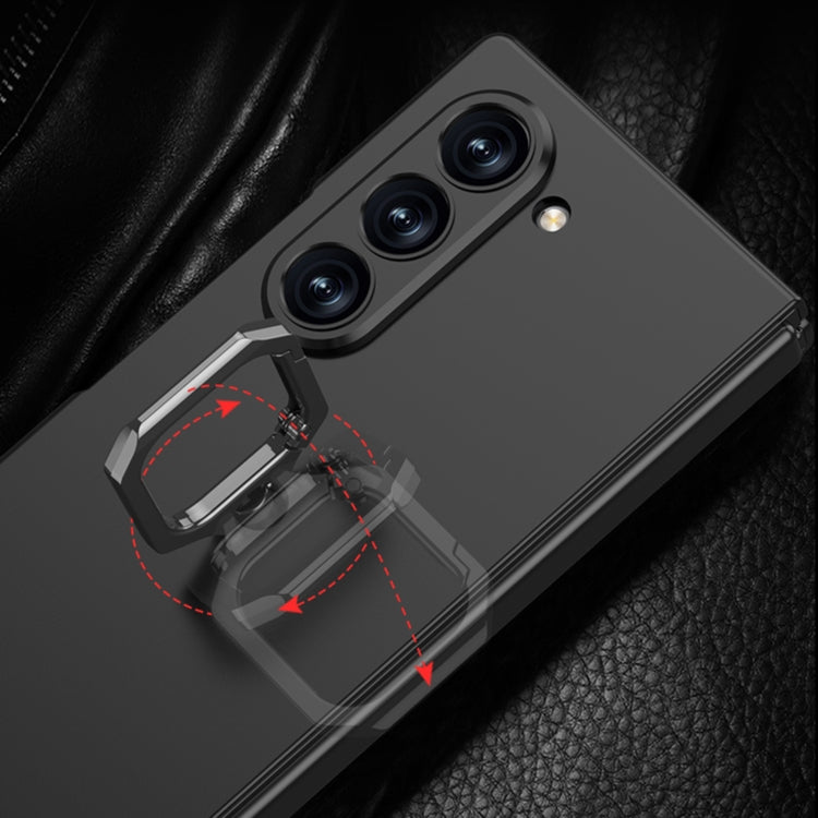 For Samsung Galaxy Z Fold6 GKK Integrated Accurate Hole Ultra-thin Square Ring Holder Phone Case