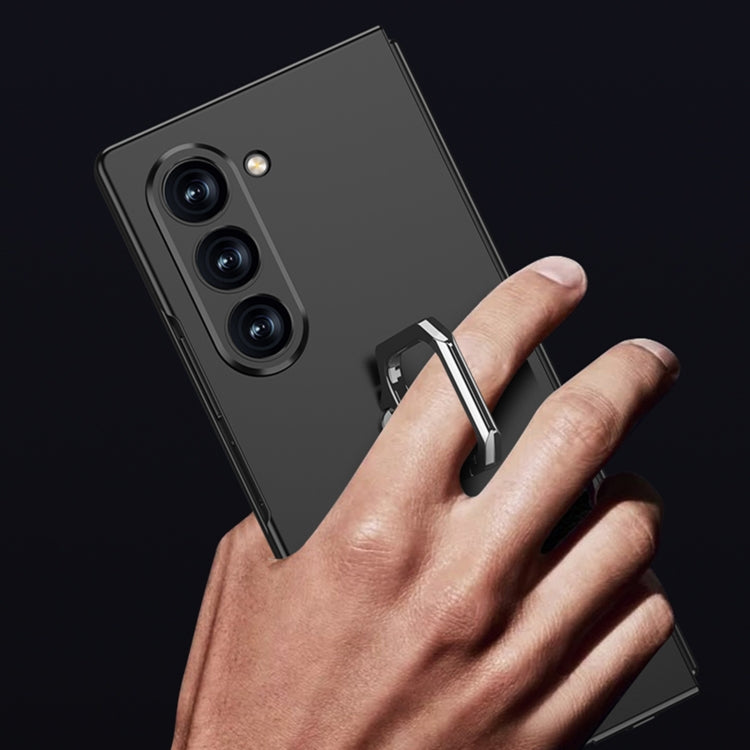 For Samsung Galaxy Z Fold6 GKK Integrated Accurate Hole Ultra-thin Square Ring Holder Phone Case