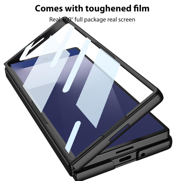 For Samsung Galaxy Z Fold7 5G GKK Integrated Accurate Hole Ultra-thin Square Ring Holder Phone Case
