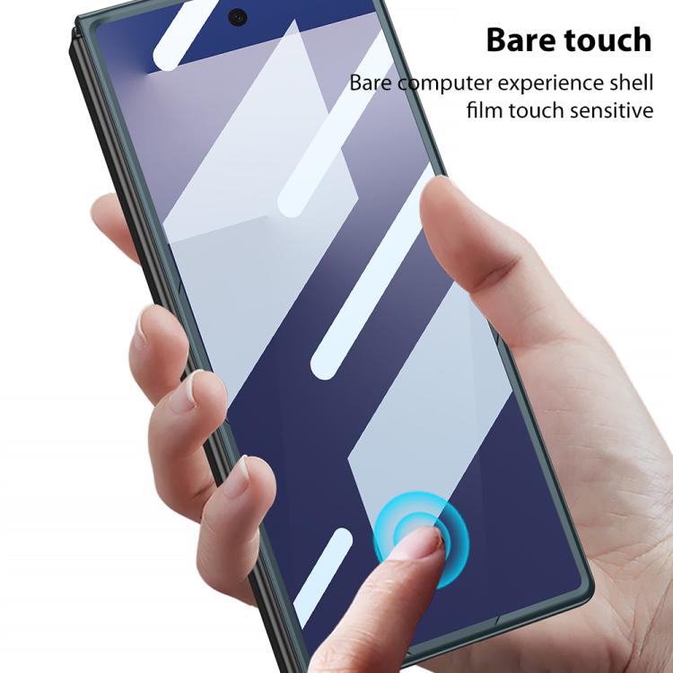 For Samsung Galaxy Z Fold7 5G GKK Integrated Accurate Hole Ultra-thin Square Ring Holder Phone Case