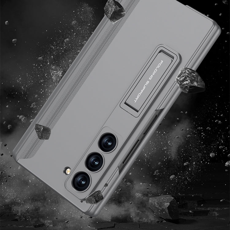 For Samsung Galaxy Z Fold6 GKK Integrated Magnetic Full Coverage Flip Phone Case with Pen Box, Not Included Pen