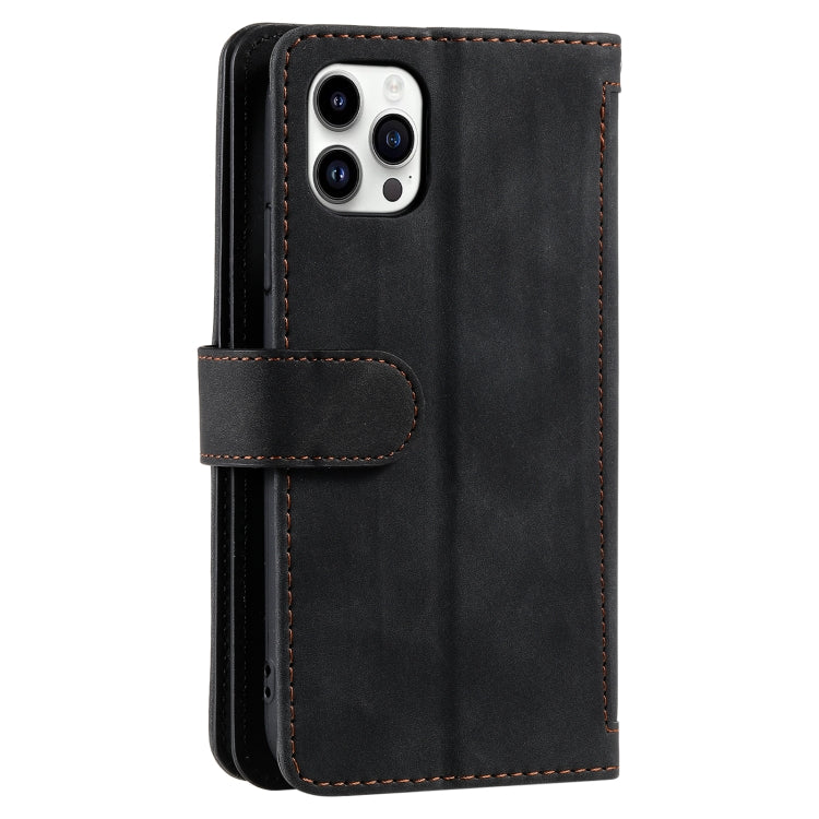 For Xiaomi Redmi 13 4G Nine Card Zipper Bag Leather Phone Case with Lanyard