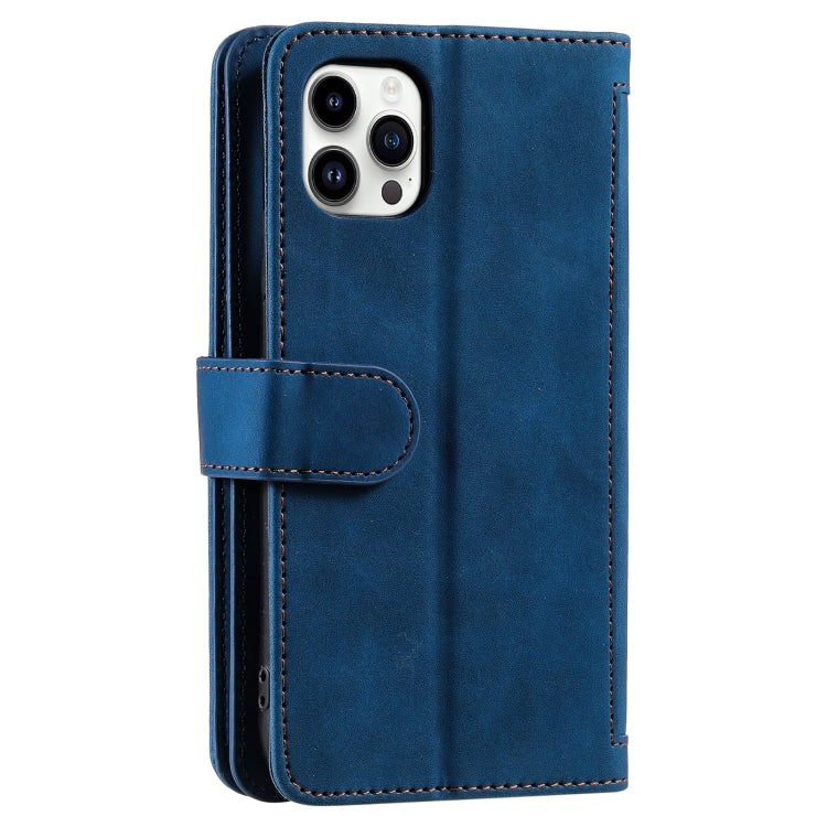 For Xiaomi Redmi 13 4G Nine Card Zipper Bag Leather Phone Case with Lanyard