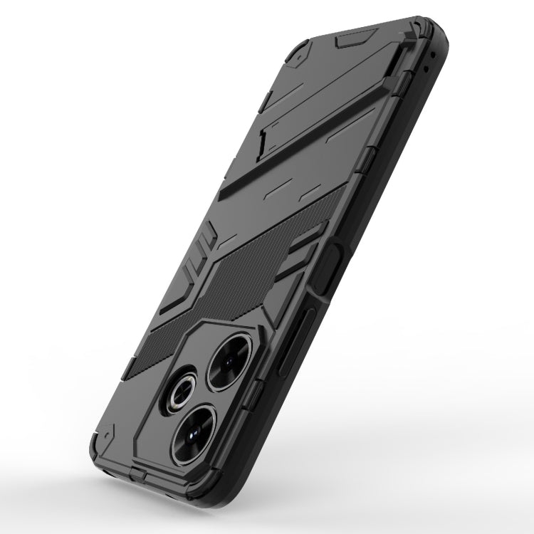 For Xiaomi Redmi 13 4G Punk Armor 2 in 1 PC + TPU Phone Case with Holder