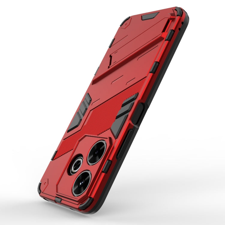 For Xiaomi Redmi 13 4G Punk Armor 2 in 1 PC + TPU Phone Case with Holder