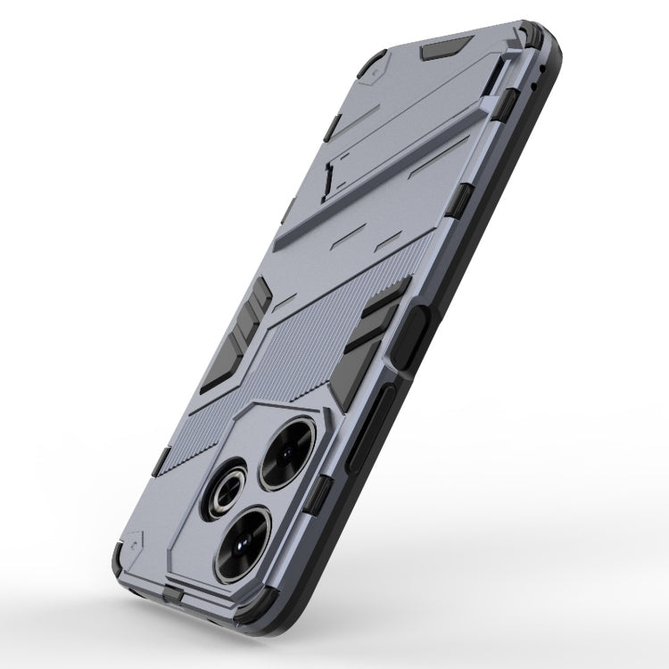 For Xiaomi Redmi 13 4G Punk Armor 2 in 1 PC + TPU Phone Case with Holder
