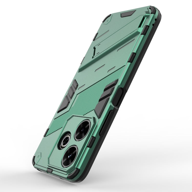 For Xiaomi Redmi 13 4G Punk Armor 2 in 1 PC + TPU Phone Case with Holder