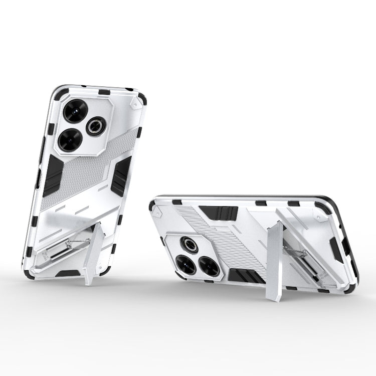 For Xiaomi Redmi 13 4G Punk Armor 2 in 1 PC + TPU Phone Case with Holder