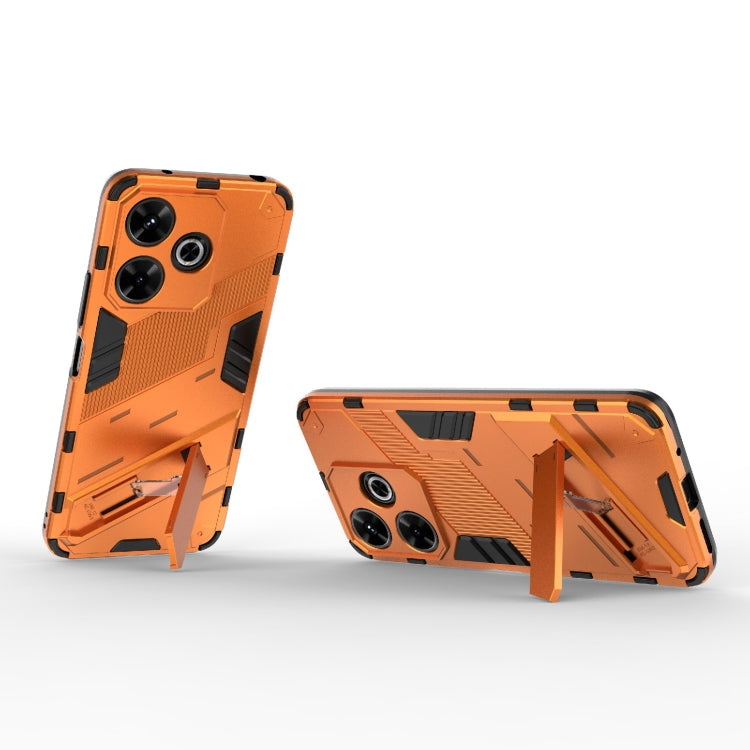 For Xiaomi Redmi 13 4G Punk Armor 2 in 1 PC + TPU Phone Case with Holder