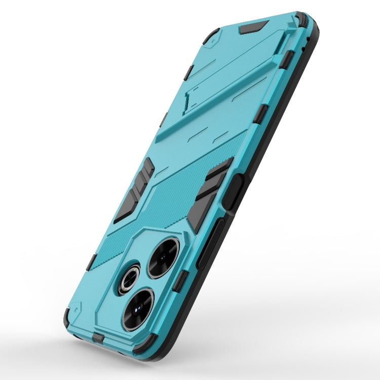 For Xiaomi Redmi 13 4G Punk Armor 2 in 1 PC + TPU Phone Case with Holder