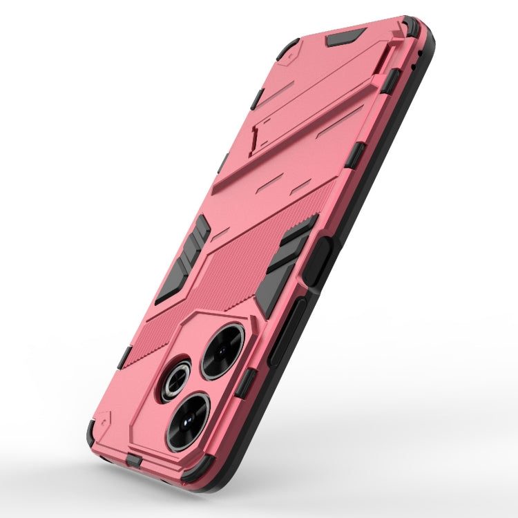 For Xiaomi Redmi 13 4G Punk Armor 2 in 1 PC + TPU Phone Case with Holder