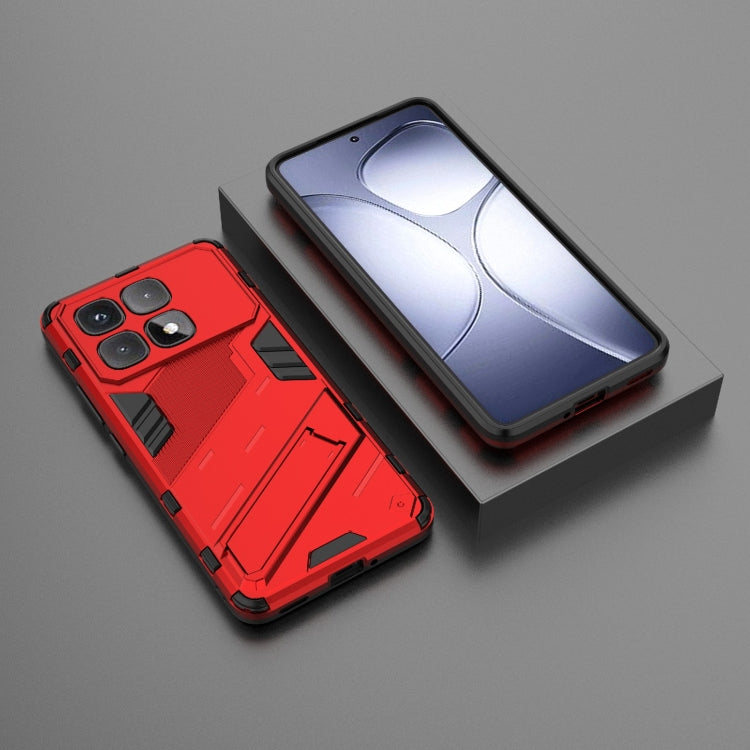 For Redmi K70 Ultra Global Punk Armor 2 in 1 PC + TPU Phone Case with Holder
