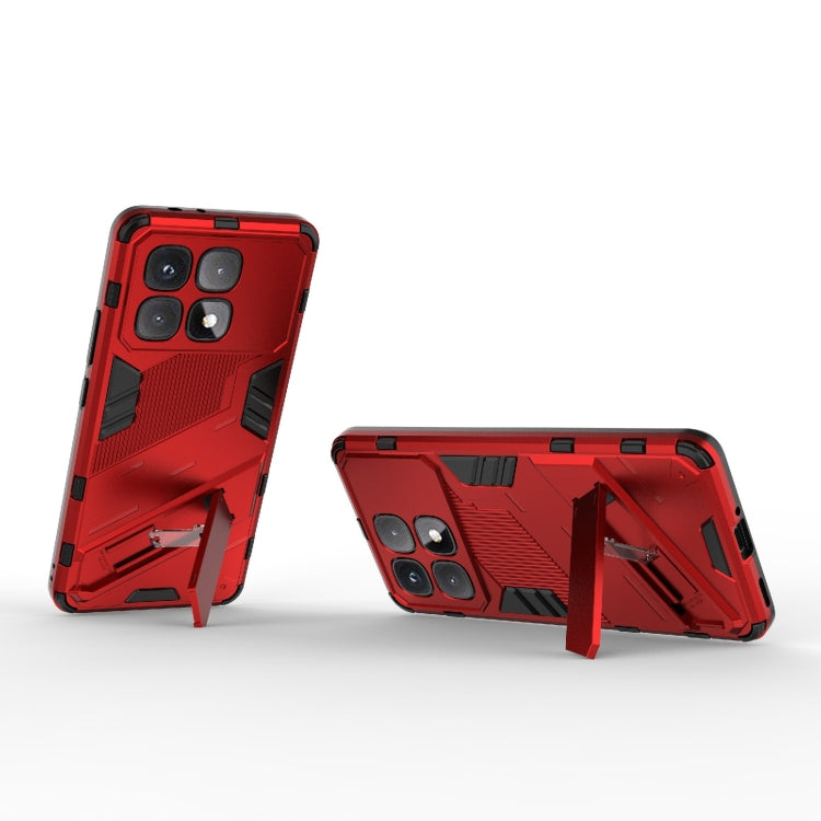 For Redmi K70 Ultra Global Punk Armor 2 in 1 PC + TPU Phone Case with Holder