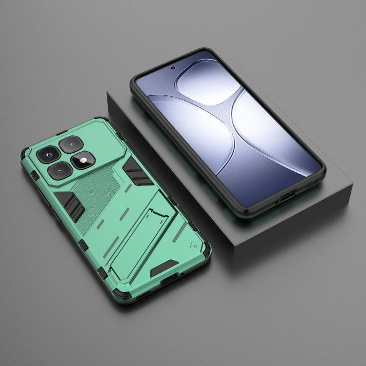 For Redmi K70 Ultra Global Punk Armor 2 in 1 PC + TPU Phone Case with Holder