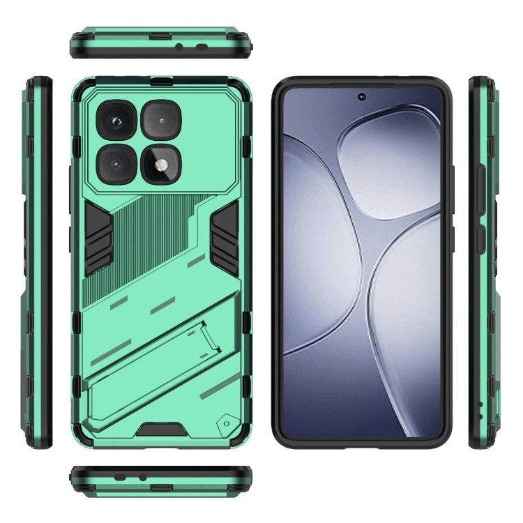 For Redmi K70 Ultra Global Punk Armor 2 in 1 PC + TPU Phone Case with Holder