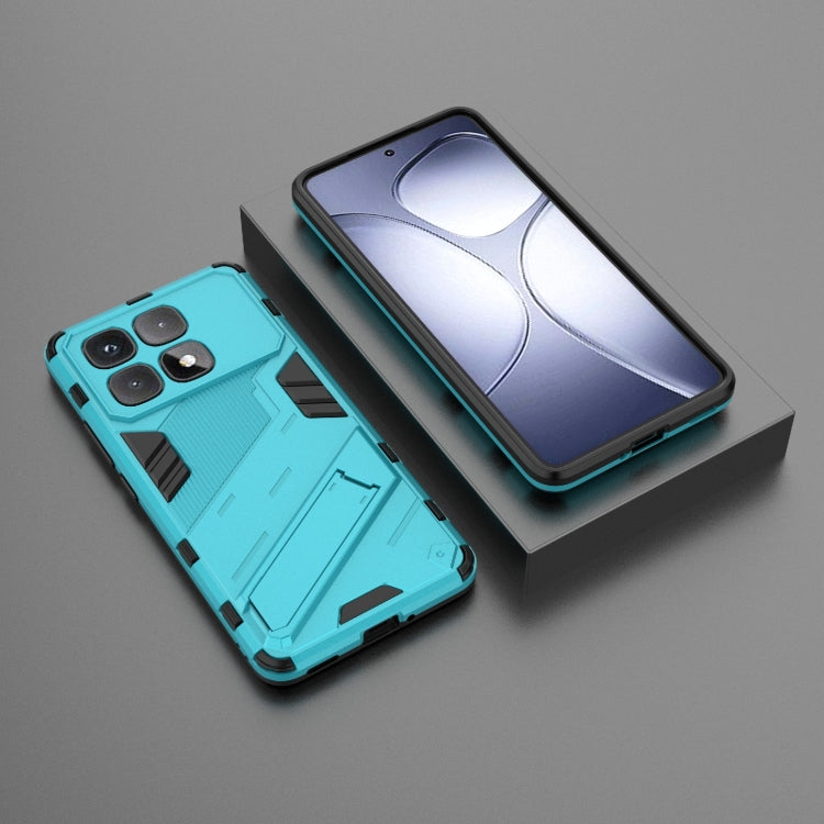For Redmi K70 Ultra Global Punk Armor 2 in 1 PC + TPU Phone Case with Holder