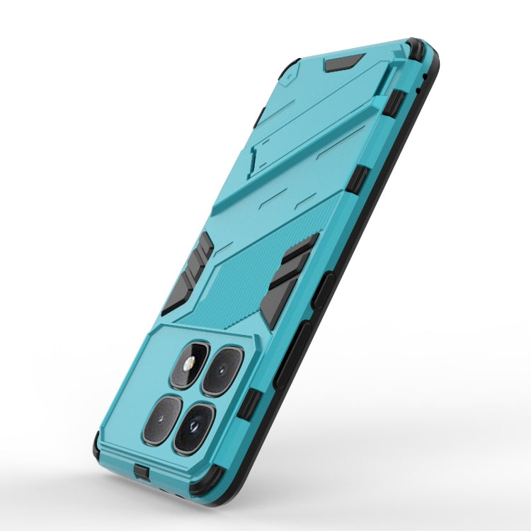 For Redmi K70 Ultra Global Punk Armor 2 in 1 PC + TPU Phone Case with Holder