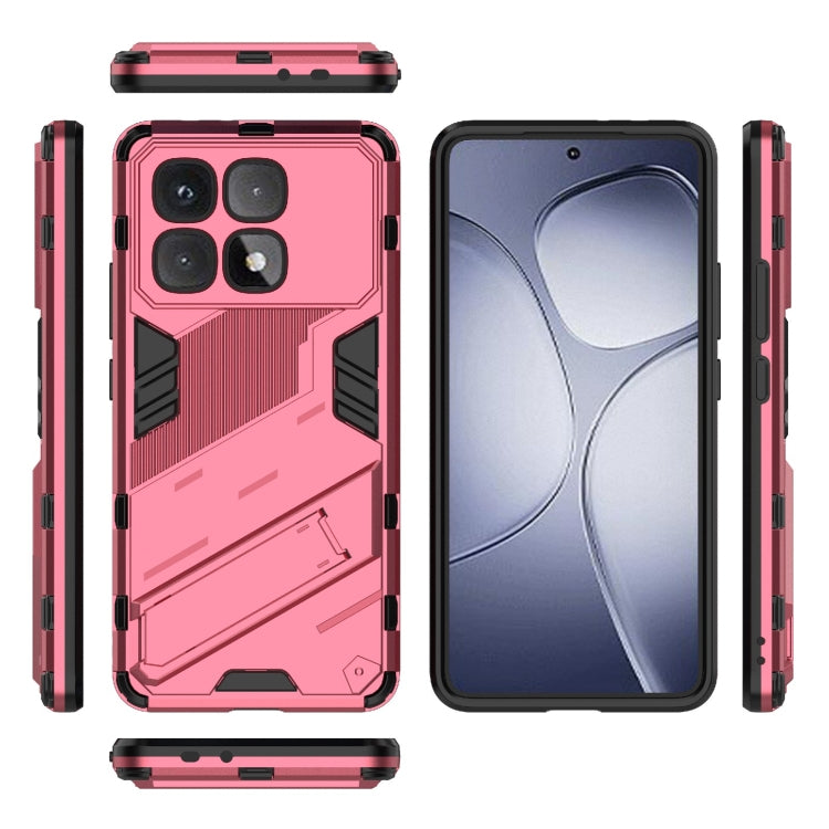 For Redmi K70 Ultra Global Punk Armor 2 in 1 PC + TPU Phone Case with Holder