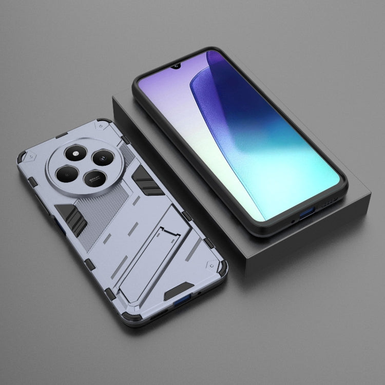 For Redmi 14C 4G Global Punk Armor 2 in 1 PC + TPU Phone Case with Holder