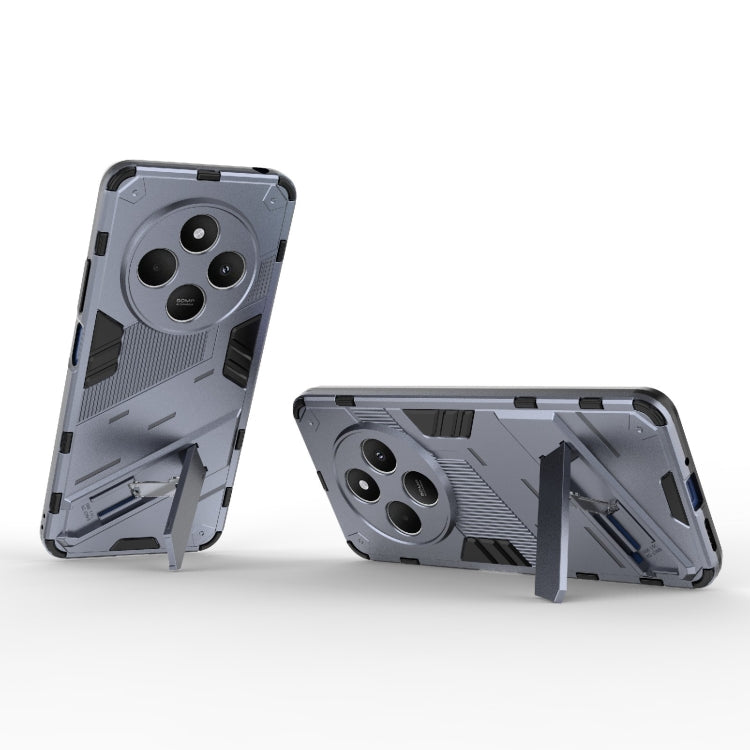 For Redmi 14C 4G Global Punk Armor 2 in 1 PC + TPU Phone Case with Holder