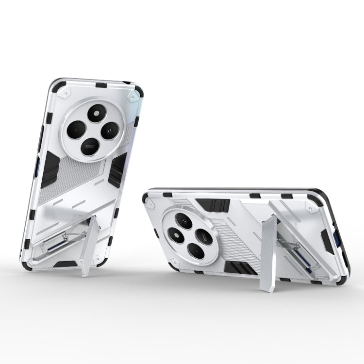 For Redmi 14C 4G Global Punk Armor 2 in 1 PC + TPU Phone Case with Holder