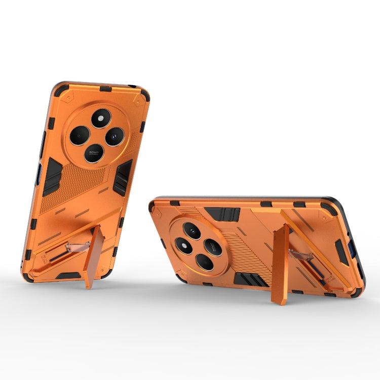 For Redmi 14C 4G Global Punk Armor 2 in 1 PC + TPU Phone Case with Holder