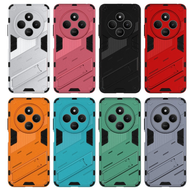 For Redmi 14C 4G Global Punk Armor 2 in 1 PC + TPU Phone Case with Holder